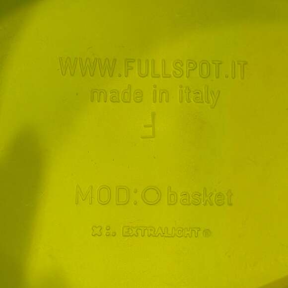 O Bag Made In Italy EVA Compound Basket Tote Crossbody Bag Yellow - Picture 13 of 16